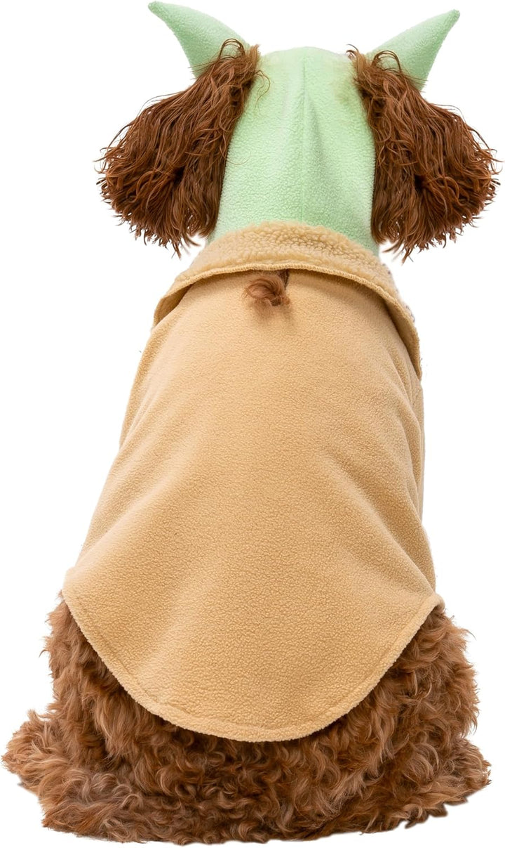 Grogu Pet Hoodie - Hooded Pet Shirt with Sleeves and Ears