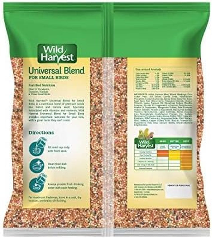 Universal Blend for Small Birds 3 Pounds, Foritified Nutrition