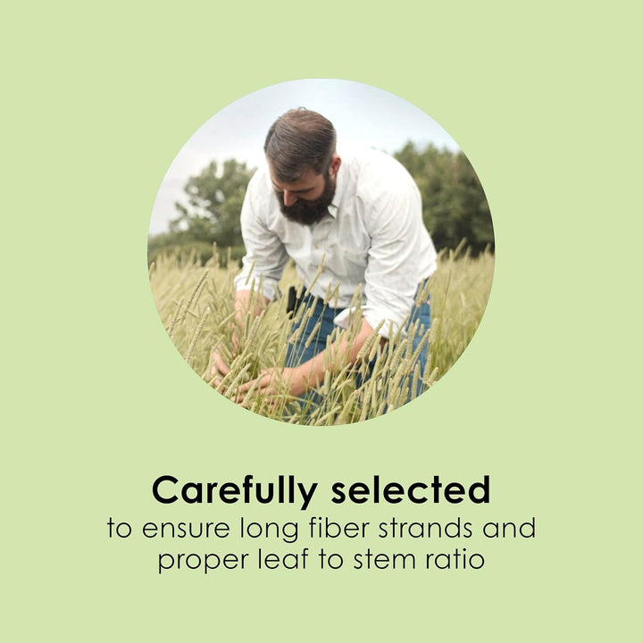 Timothy Hay, High Fiber, Grown Specifically for Small Animals, Rabbits, Guinea Pigs, Chinchillas, 2 Pounds