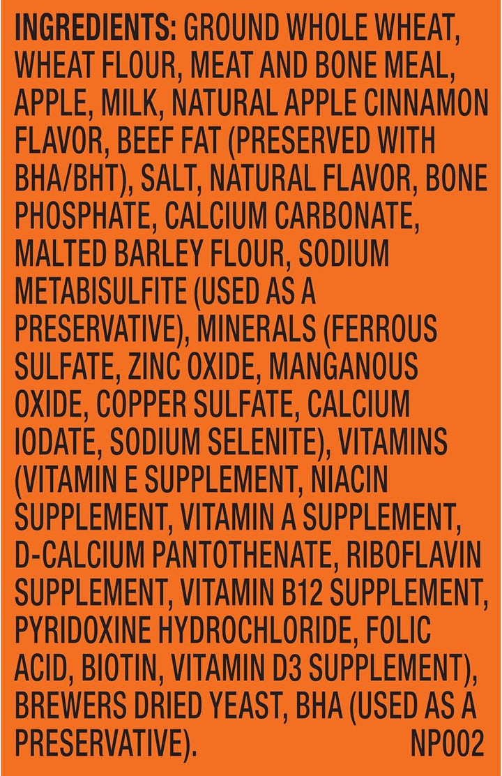 Limited Edition Apple Cinnamon Flavor Biscuit Dog Treats, 8 Ounce