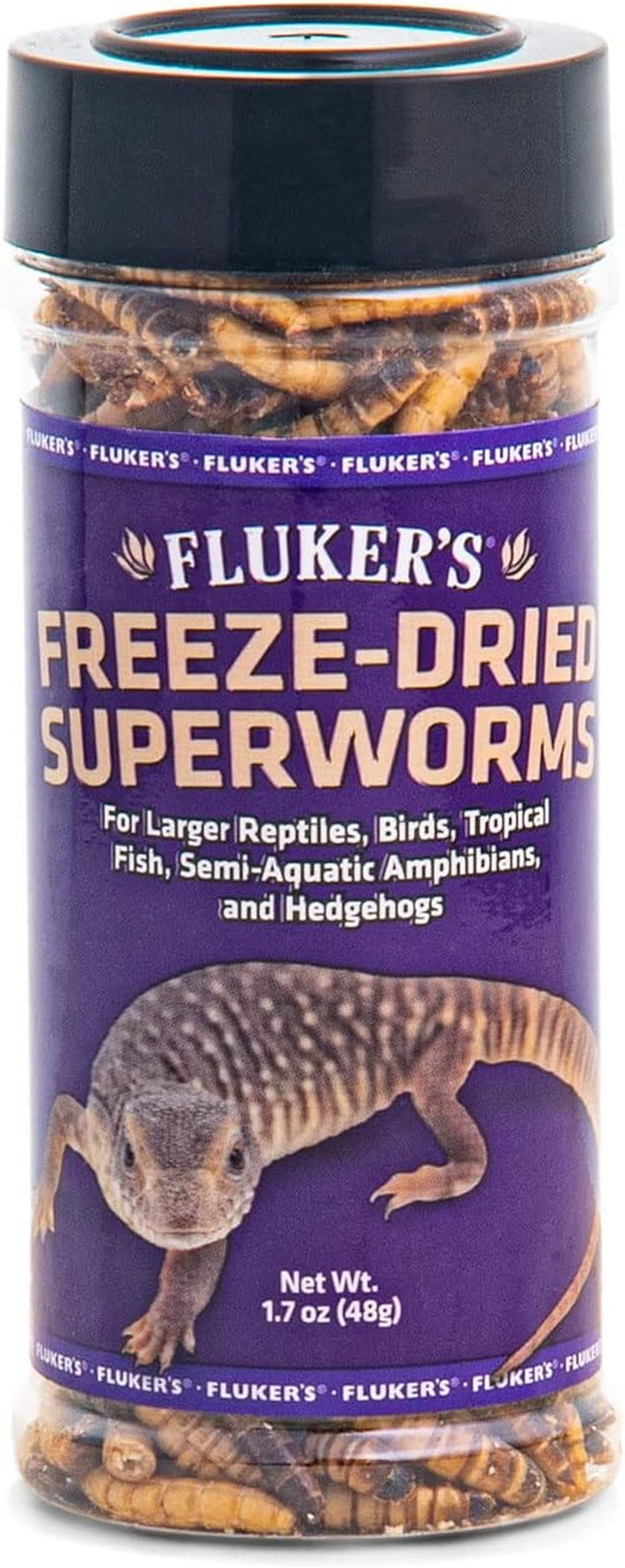 Freeze Dried River Shrimp, Nutrient-Packed, Ideal for Lizards, Reptiles, Birds, Fish, Hedgehogs, 1 Oz