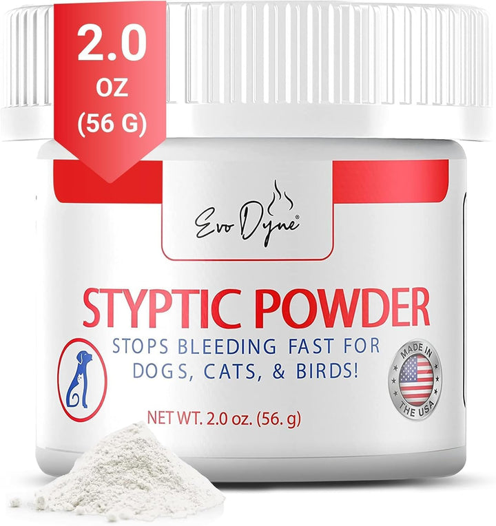 Styptic Powder for Dogs, Cats, and Birds (2 Oz) by  | Fast-Acting Blood Stop for Pets | Quick Stop Bleeding Powder for Dog Nail Clipping, Grooming, Cuts and More (1-Pack)