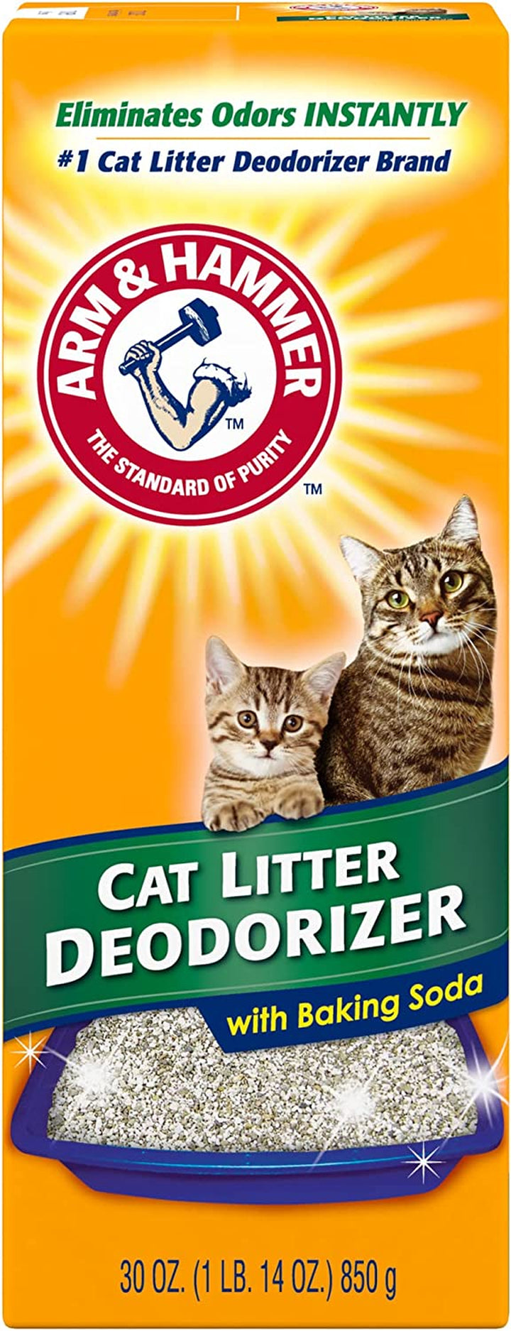 Cat Litter Deodorizer Double Duty, 30 Oz, 6 Pack