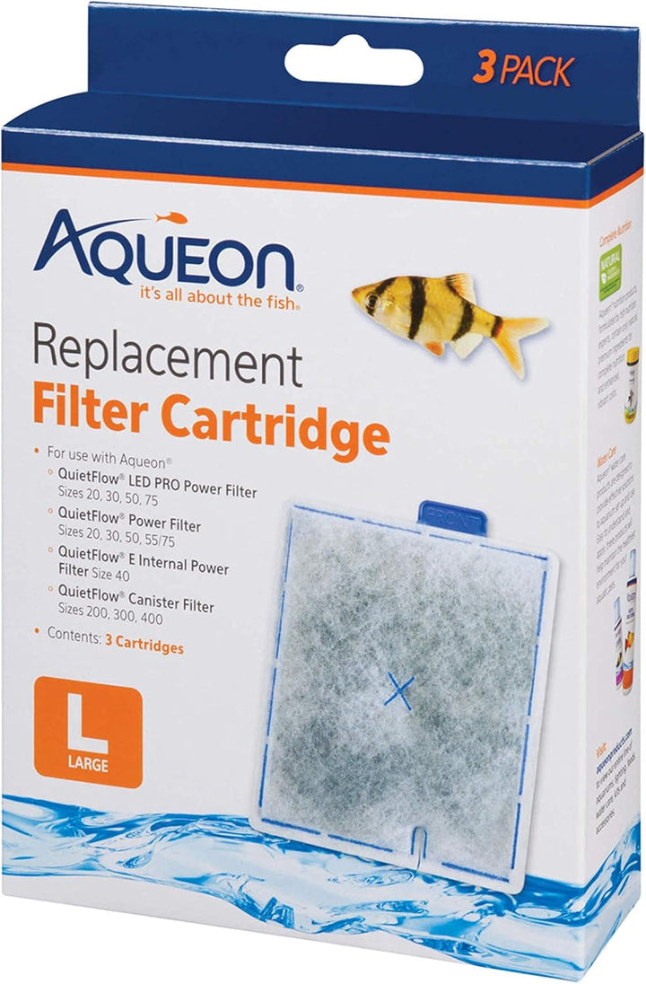 Aquarium Fish Tank Replacement Filter Cartridges Extra Small - 3 Pack