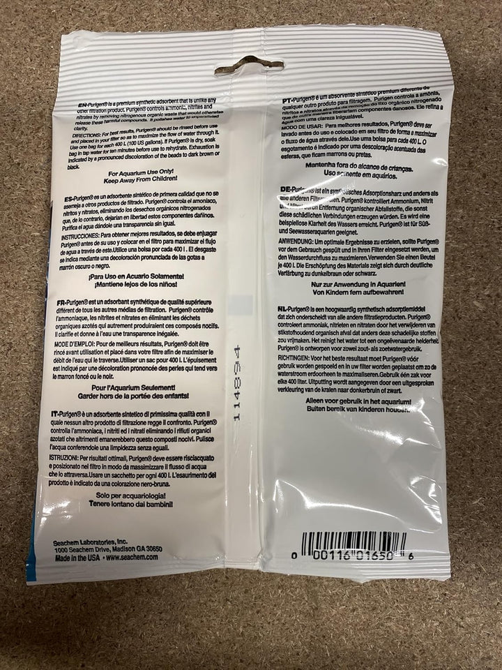 Indoor Purigen Organic Filtration Resin - Fresh and Saltwater 100 Ml