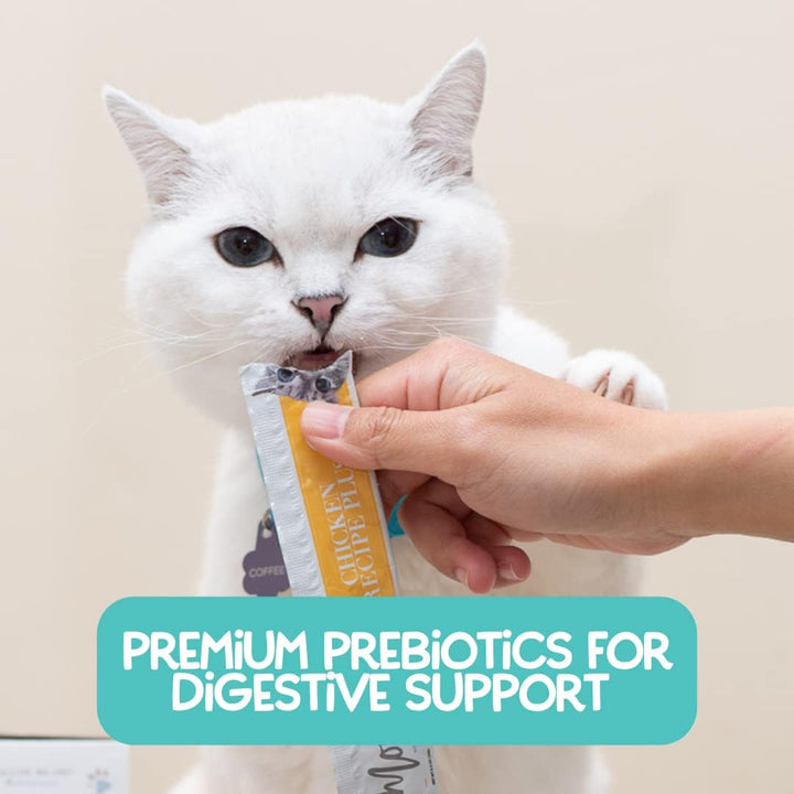 - Natural Lickable Cat Squeeze up Treat,Topper - Variety plus Pack Mousse - Wet Food Cat Puree - Grain Free, Non_Gmo Minerals, Vitamins - 24 Pack