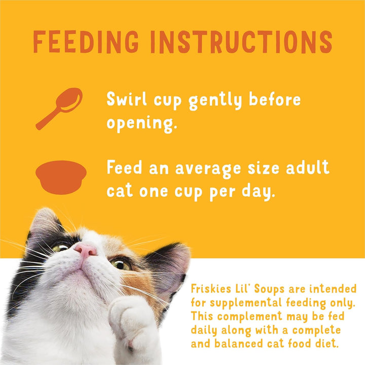 Purina  Grain Free Wet Cat Food Lickable Cat Treats Variety Pack, Lil' Soups with Salmon, Tuna or Shrimp - (Pack of 30) 1.2 Oz. Cups