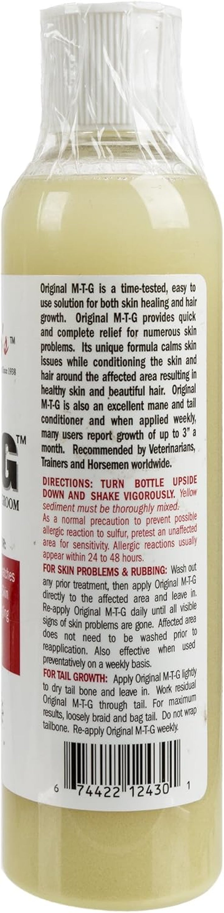 MTG8OXDSTSMTG DS Original M-T-G Mane Tail & Groom for Horses, 8 Oz