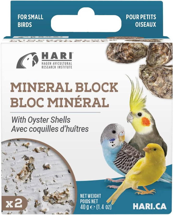 Mineral Block for Birds with Dried Vegetables, Calcium Supplement Bird Treat