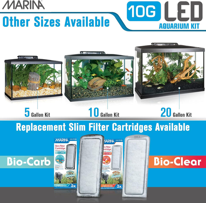 LED Aquarium Kit, 10 Gallon