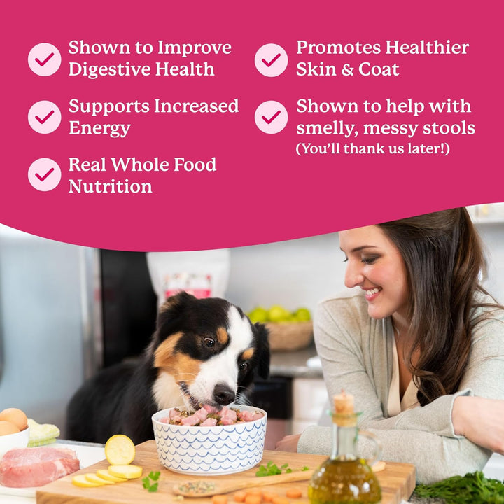 Raw Vibrance Grain Free Dehydrated Foundation for Raw Diet Dog Food (6 Pounds)