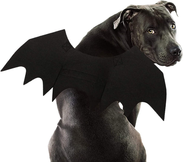 Dog Bat Costume - Halloween Pet Costume Bat Wings Cosplay Dog Costume Cat Costumes for Party L