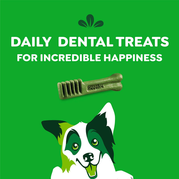Original Regular Dental Dog Treats, 36 Oz. Pack (36 Treats)