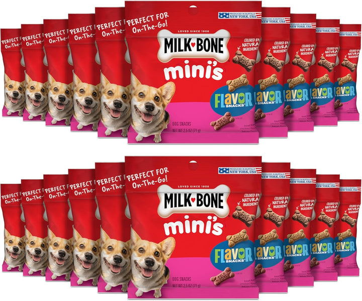 Mini'S Flavor Snacks Dog Treats, 36 Ounce