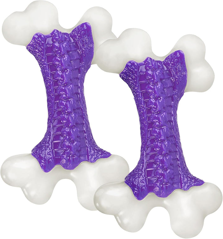 Tough Dog Toys, Toys for Aggressive Chewers Large Breed, Chew Dogs, Bone Toy Nylon Dogs Almost Indestructible