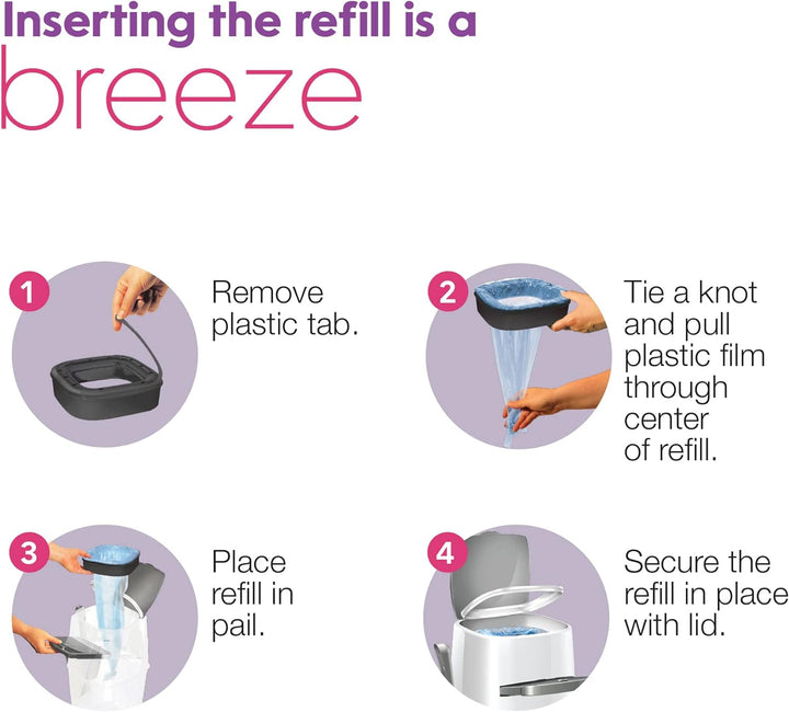 Refill Bags | Jumbo 2-Pack, 56 Total Ft | up to 8 Months of Supply in 2 Cartridges | Ultimate Odor Control Cat Litter Bags