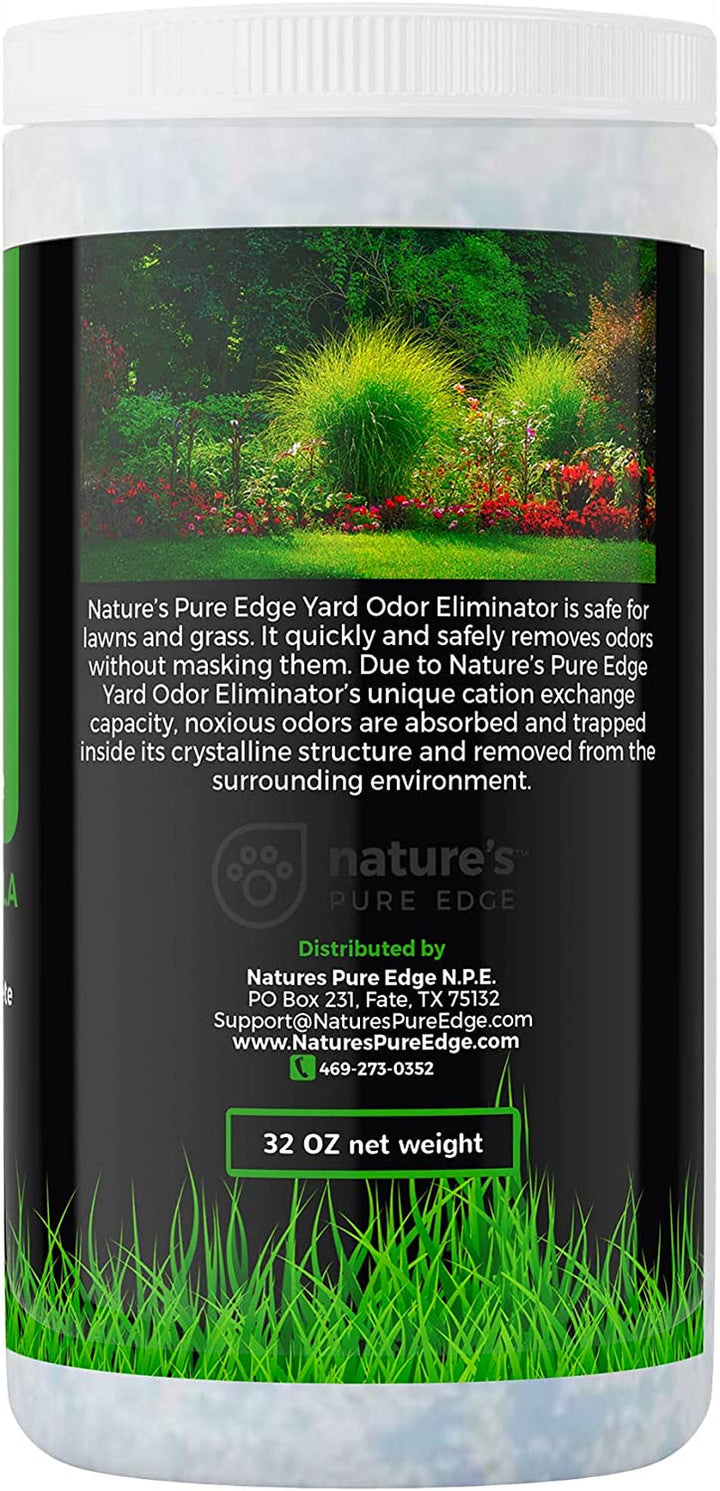 Yard Odor Eliminator. Perfect for Artificial Grass, Patio, Kennel, and Lawn. Instantly Removes Stool and Urine Odor. Long Lasting. Kid and Pet Safe.