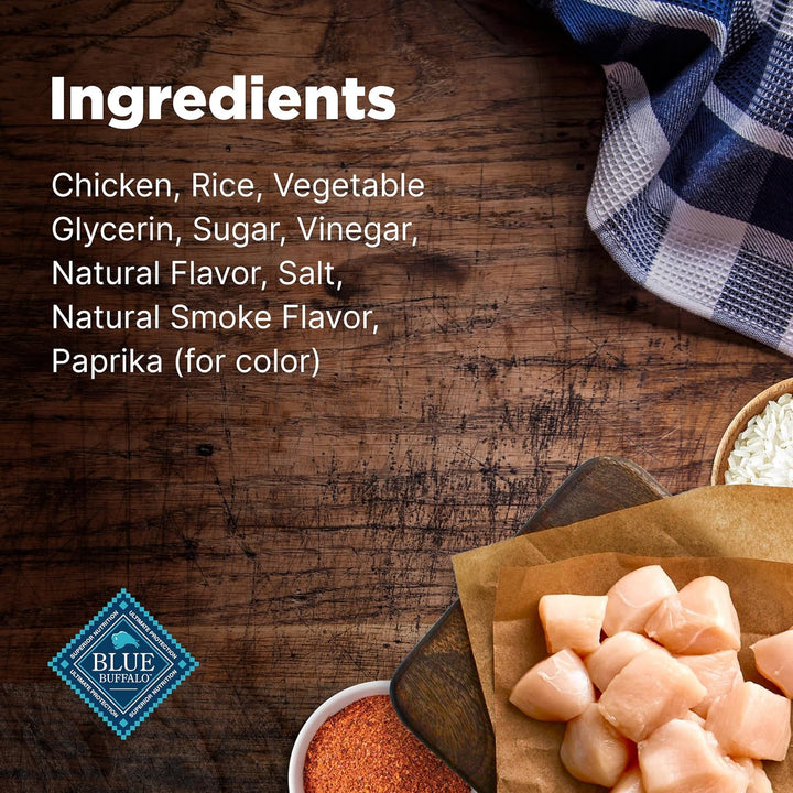 Nudges Jerky Bites Dog Treats, Made in the USA with Natural Ingredients, Bite-Sized Pieces, Chicken, 16-Oz Bag