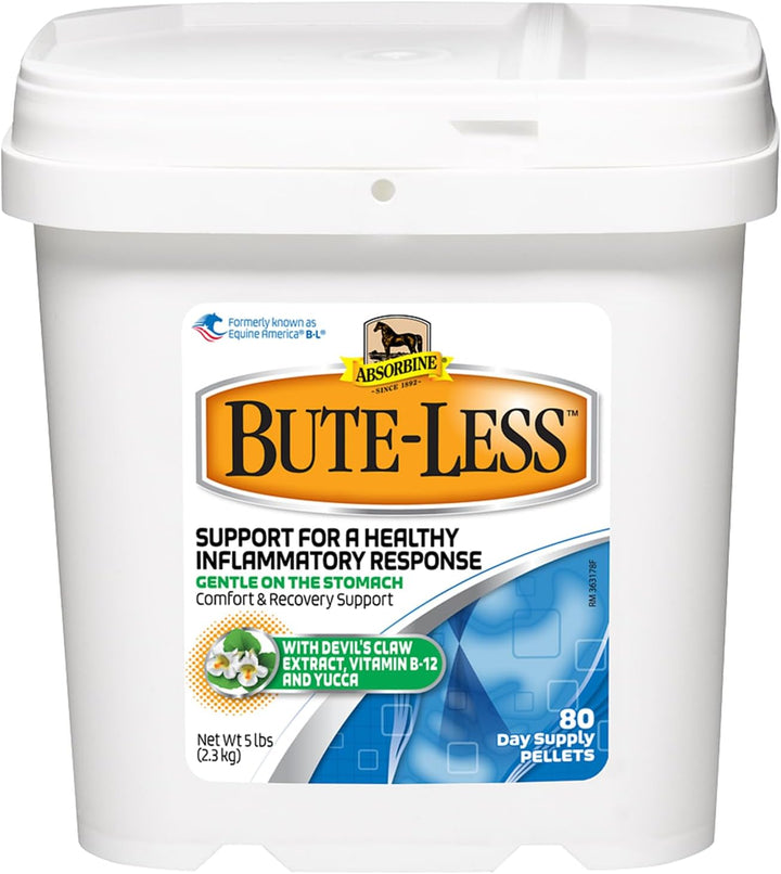 Bute-Less Comfort & Recovery Supplement Pellets, Healthy Inflammatory Response, 5 Lb / 80 Day Supply