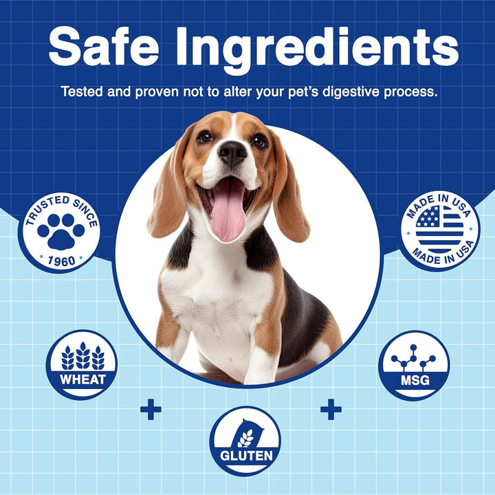 Stool Eating Deterrent for Dogs & Cats – Vet-Recommended Coprophagia Deterrent for Dogs for 50+ Years – Effective, Pet Safe, Helps Reduce Odors & Won'T Alter Food Taste – Made in the USA