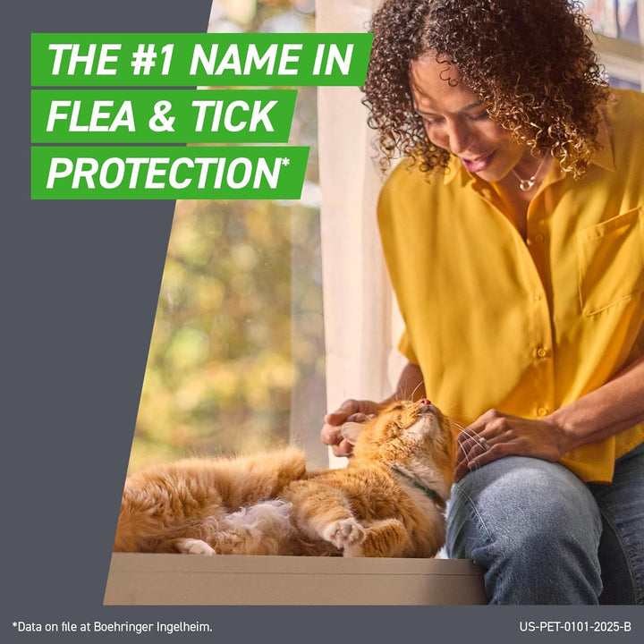 plus Flea and Tick Treatment for Cats over 1.5 Lbs. 3 Treatments