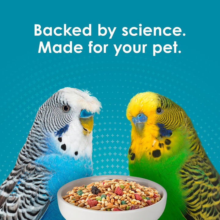 Forti-Diet Pro Health Nourish+Protect Parakeet Food, Comprehensive Nutrition Backed by Science, Digestive Health, Immune Support, 2 Pounds