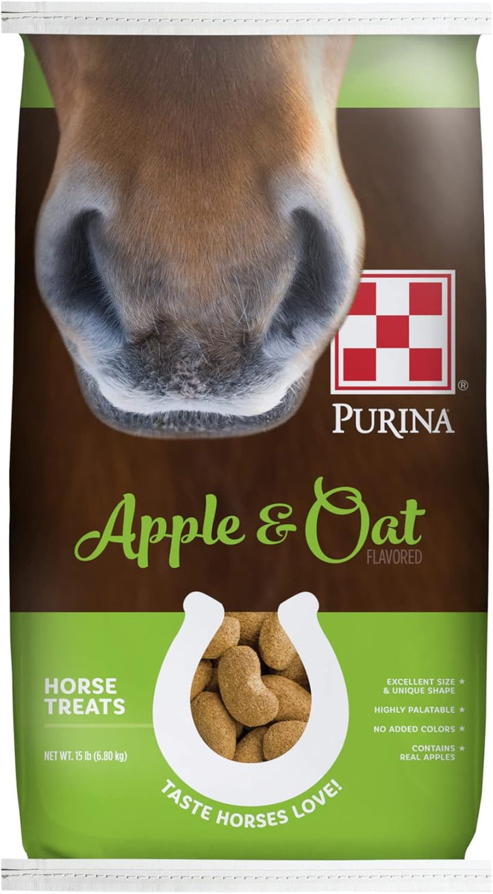 | Apple and Oat Flavored Horse Treats | 3.5 Pound (3.5 Lb) Bag