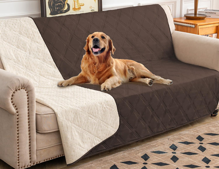 Waterproof Dog Bed Cover Pet Blanket with Anti-Slip Back for Furniture Bed Couch Sofa