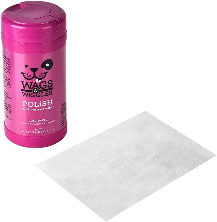 Cleanse Hypoallergenic Wipes 100Ct | Hypoallergenic Dog Wips 100 Count Package, Fragrance Free | Waterless Bathing to Keep Pets with Sensitive Skin Clean (FF22031)