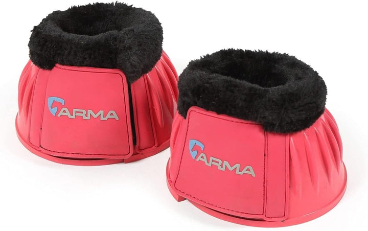 ARMA Fleece Trim Bell Boot (Black, Full)