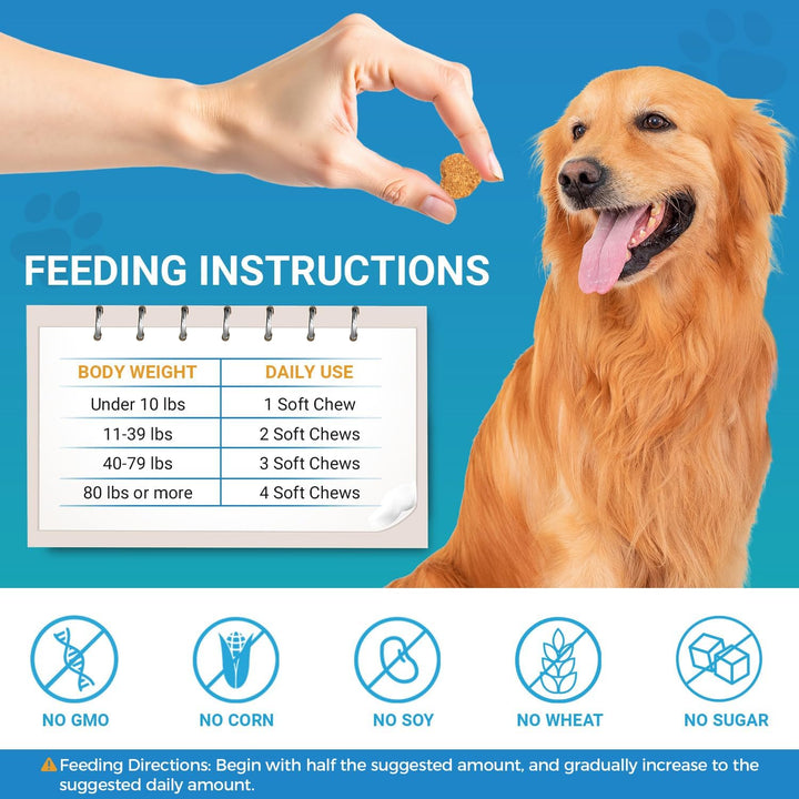 Flea and Tick Prevention for Dogs, 180 Soft Chews Natural Dog Flea and Tick Chewables Oral Flea Supplement for Dogs, Puppy Flea Support - All Breeds & Ages - Chicken Flavor
