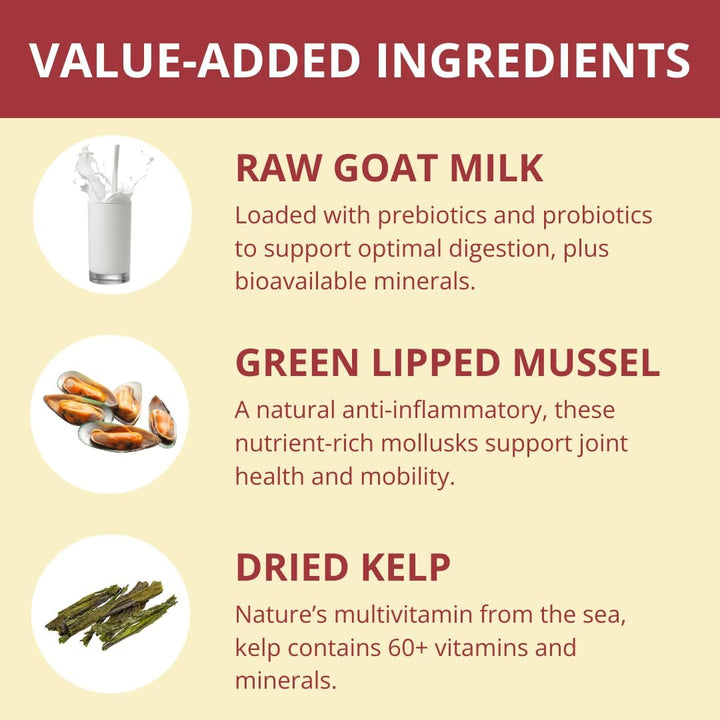 Freeze-Dried Raw Nuggets - Beef Recipe - Raw Pet Food for Dogs and Cats - 20 Oz