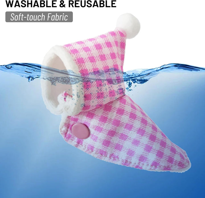 Cute Bird Costume, Parrot Cloak Cosplay Photo Prop, Bird Clothes for Budgerigar, African Greys Parakeet, Conure, Cockatiel, Mynah, Love Birds, Finches (Pink)