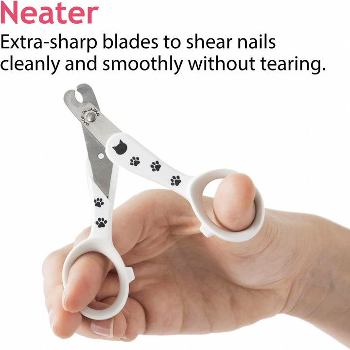 Purrcision Feline Cat Nail Clippers Stress-Free, Expertly Crafted in Japan, Neater, Easier, Safer, 30% Thinner Blades, No.1 Seller in Japan!