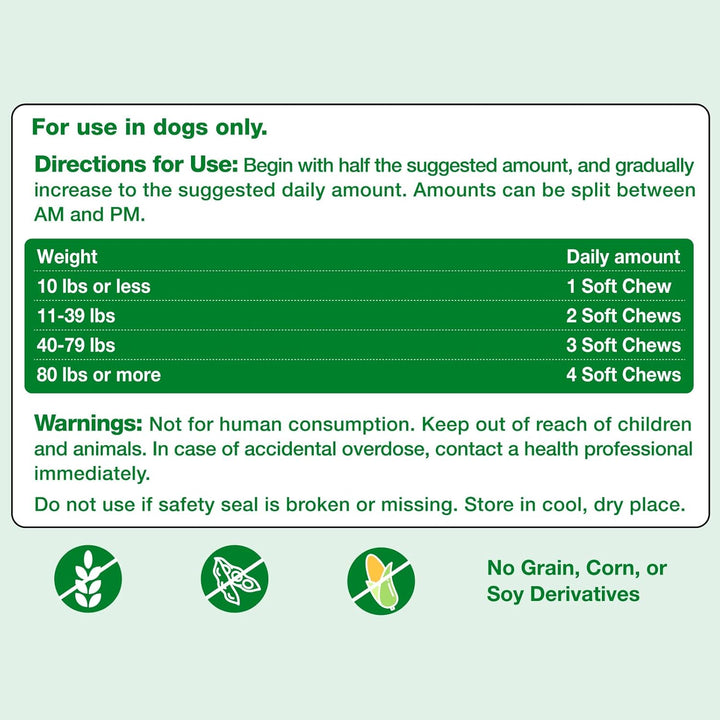 Flea and Tick Prevention for Dogs Chewables, Natural Dog Flea and Tick Treatment Chewable Supplement, Chicken Flavor 180 Count for All Breed Sizes