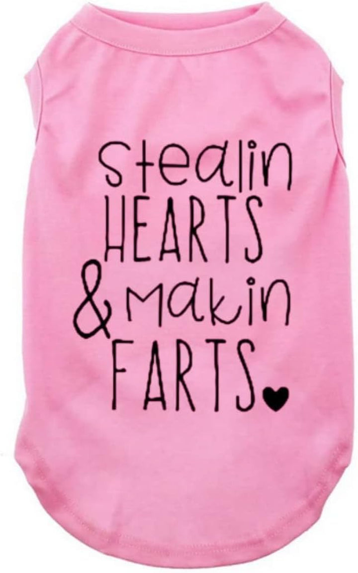 Dog Shirts for Pet Clothes Soft Breathable Puppy Shirts Pop Culture Thing 1 to Thing 9 Printed Pet T-Shirt (RED-2, Large)