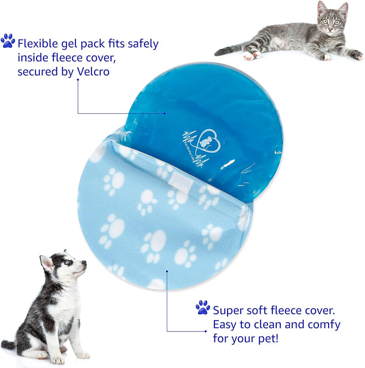 Snuggle Soft Dog Cooling Pad & Pet Heating Pad - Comfortable Temperature Control in All Seasons - Ideal for Cats, Dogs & Pets for Year-Round Comfort