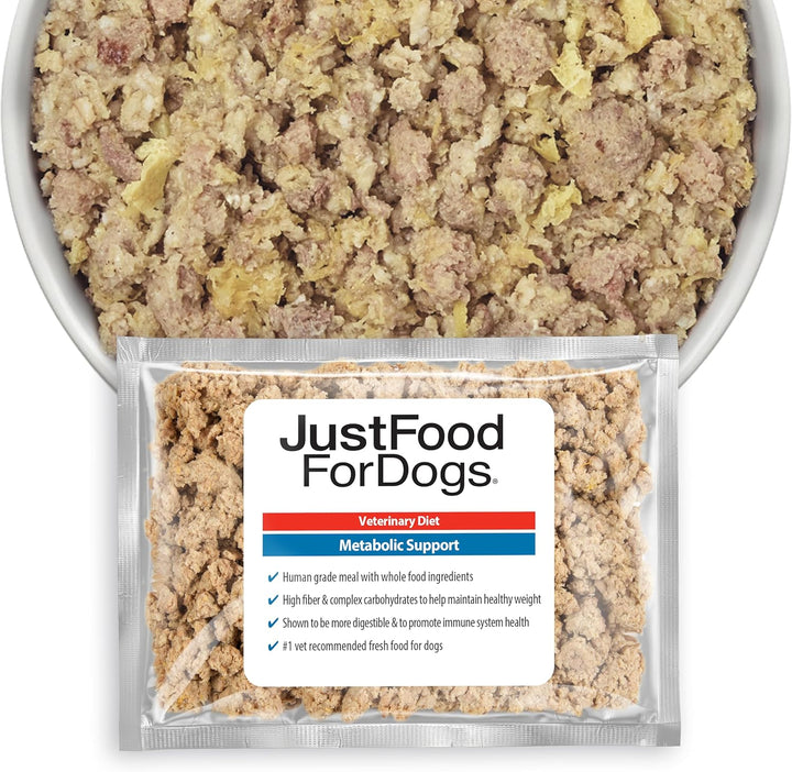 Renal Support Low Protein Dog Food for Kidney Health, Fresh Frozen Human Grade Dog Food, Rx, 18 Oz (Pack of 21)