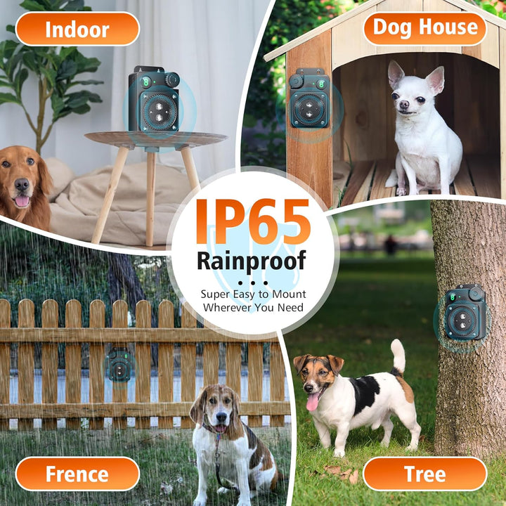 Anti Barking Devices, Ultrasonic Dog Bark Deterrent Devices, Dog Barking Deterrent Devices, Dog Barking Stopper, anti Barking Device for Dogs Long Range 50Ft, Bark Box Indoor Outdoor for Dogs Training