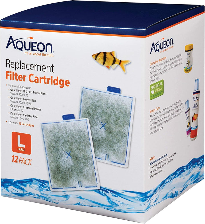Aquarium Fish Tank Replacement Filter Cartridges Extra Small - 3 Pack