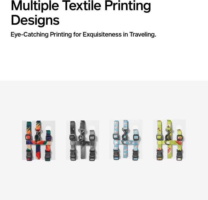 Cat Harness and Leash Set, Cats Escape Proof - Adjustable Kitten Harness for Large Small Cats, Lightweight Soft Walking Travel Petsafe Harness（(Multicolor-M Size）