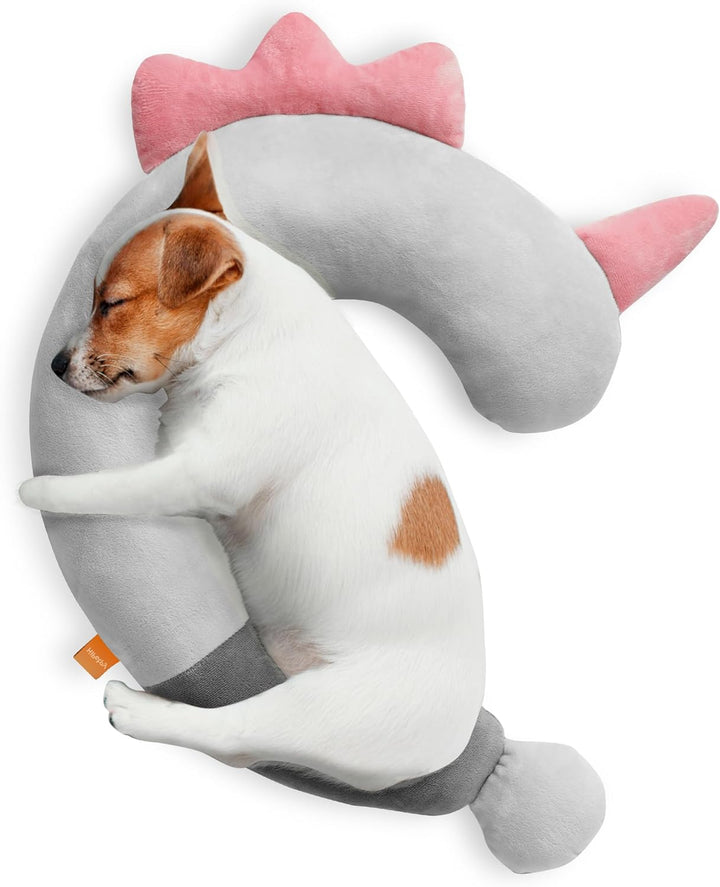 Dog Calming Pillow - Soft Neck Pillow for Dogs, Washable Sleep Pillow for Better Sleep, Reduces Anxiety, Gift for Small/Medium/Large Dogs and Cats