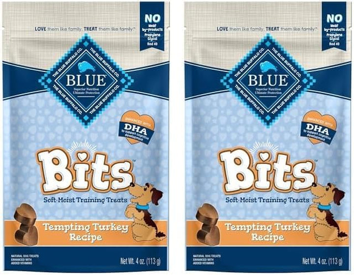 Bits Soft Dog Treats for Training, Made with Natural Ingredients & Enhanced with DHA, Chicken Recipe, 19-Oz Bag