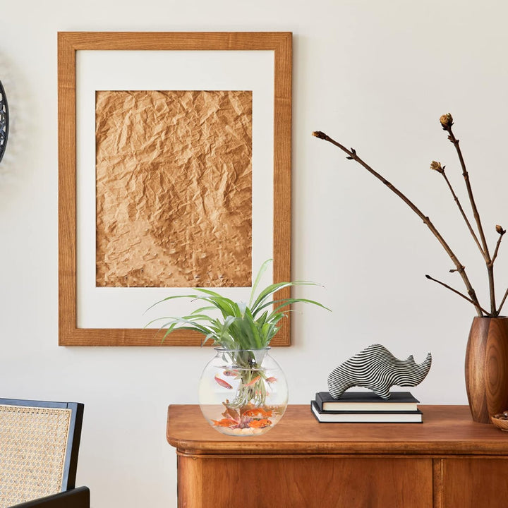 12 Pack Plastic Ivy Bowls, 16 Oz round Fish Bowl Unbreakable Vases Bowls for Home Decor, Carnival Games, Candy, Party Favors, Centerpiece, BPA Free, Clear