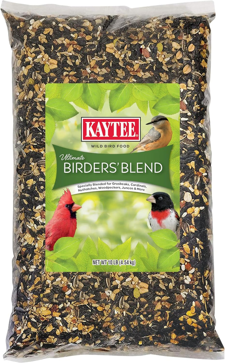 Wild Bird Ultimate No Mess Wild Bird Food Seed for Cardinals, Finches, Chickadees, Nuthatches, Woodpeckers, Grosbeaks, Juncos and Other Colorful Songbirds, 9.75 Pound