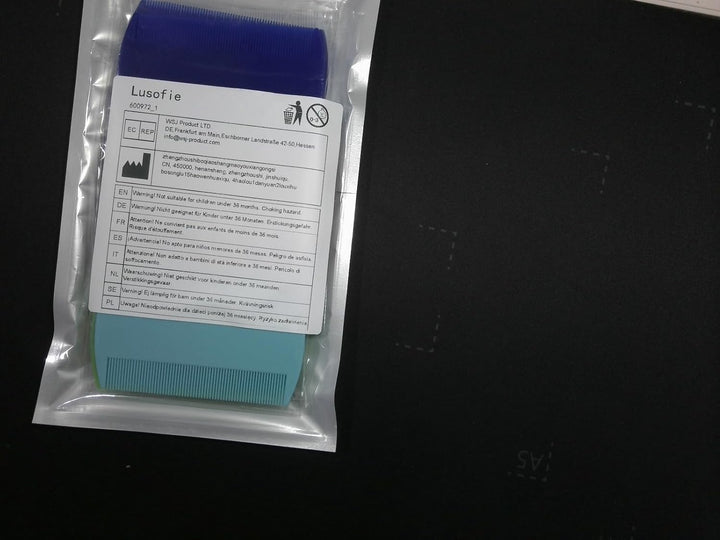 14 Pcs Lice Comb, Flea Comb, Double Sided Dandruff Comb, Cat Comb, Plastic Flea Comb for Cats Fine Teeth Pet Comb for Cat Dog to Keep Skin Healthy and Hair Soft (Multi-Color)