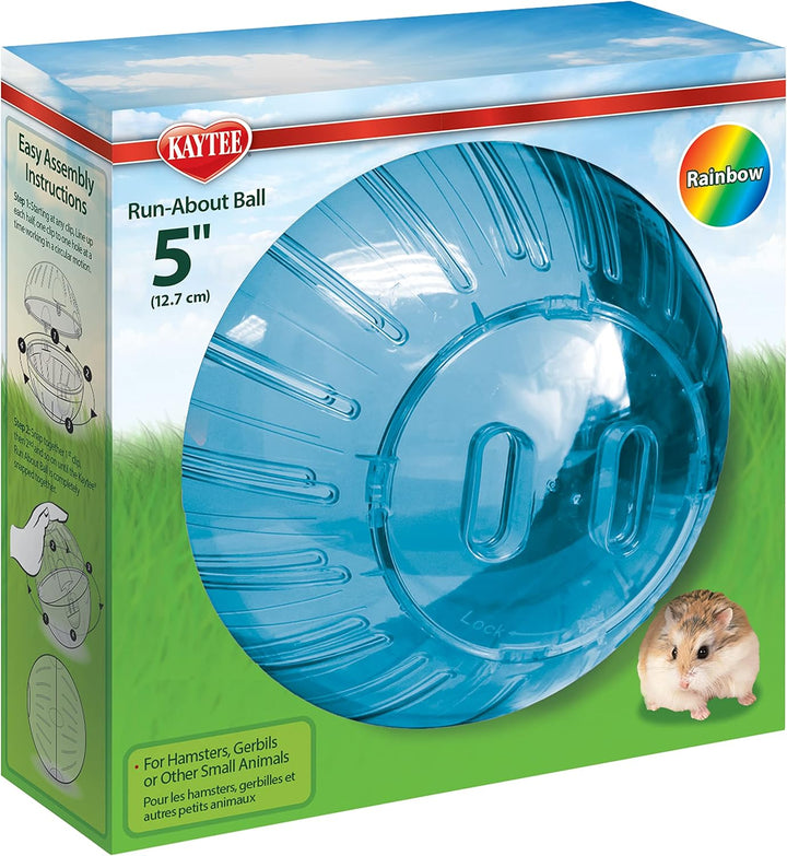 7" Clear Run-About Exercise Ball for Pet Hamsters & Gerbils