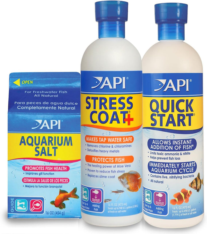 QUICK START Freshwater and Saltwater Aquarium Nitrifying Bacteria 16-Ounce Bottle