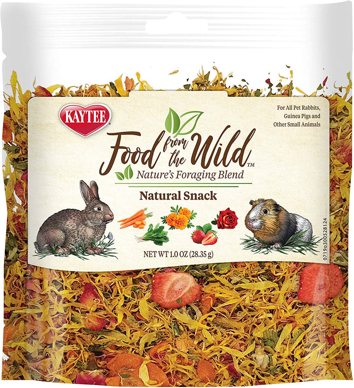 Food from the Wild Natural Snack for Pet Rabbits, Guinea Pigs and Other Small Animals, 1 Ounce
