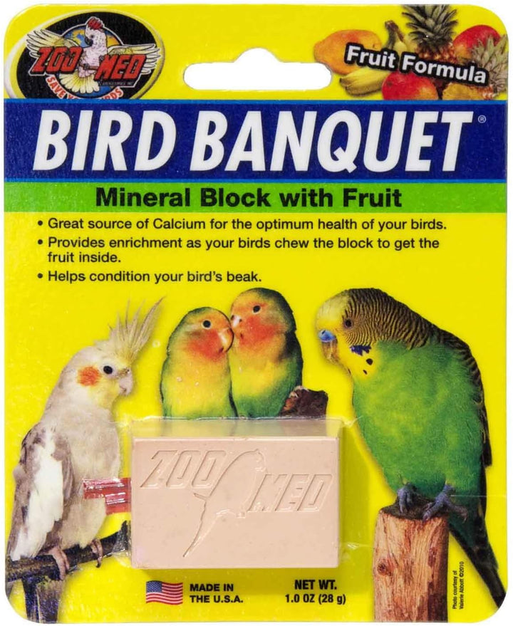 Fruit Bird Banquet Block Small